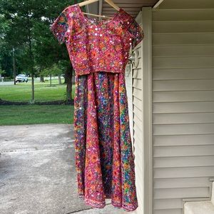 Colorful Mirrorwork Chaniya Choli